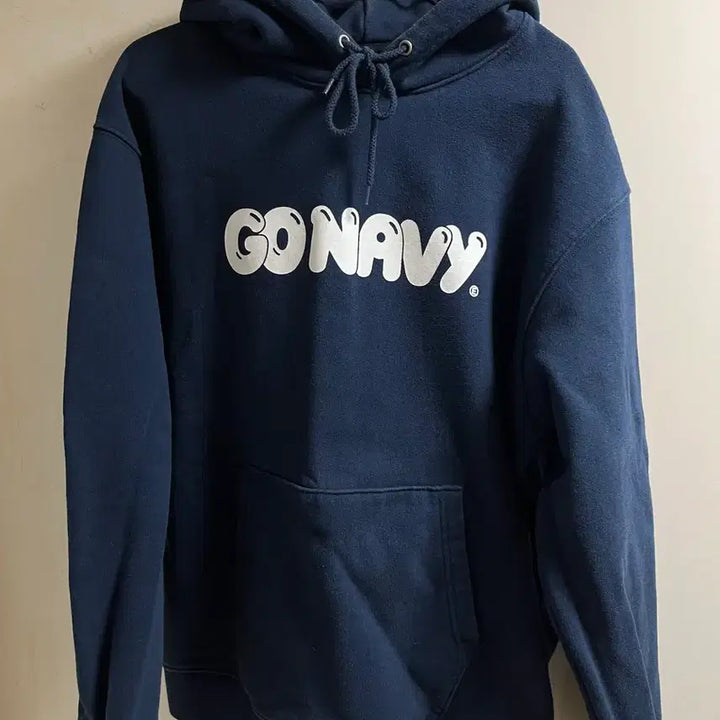 [BUNJANG] Espionage Hooded Sweatshirt - Navy - M Size / 에스피오나지 후드 m