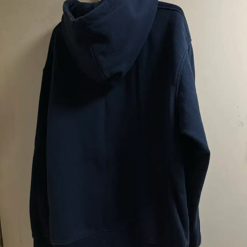[BUNJANG] Espionage Hooded Sweatshirt - Navy - M Size / 에스피오나지 후드 m