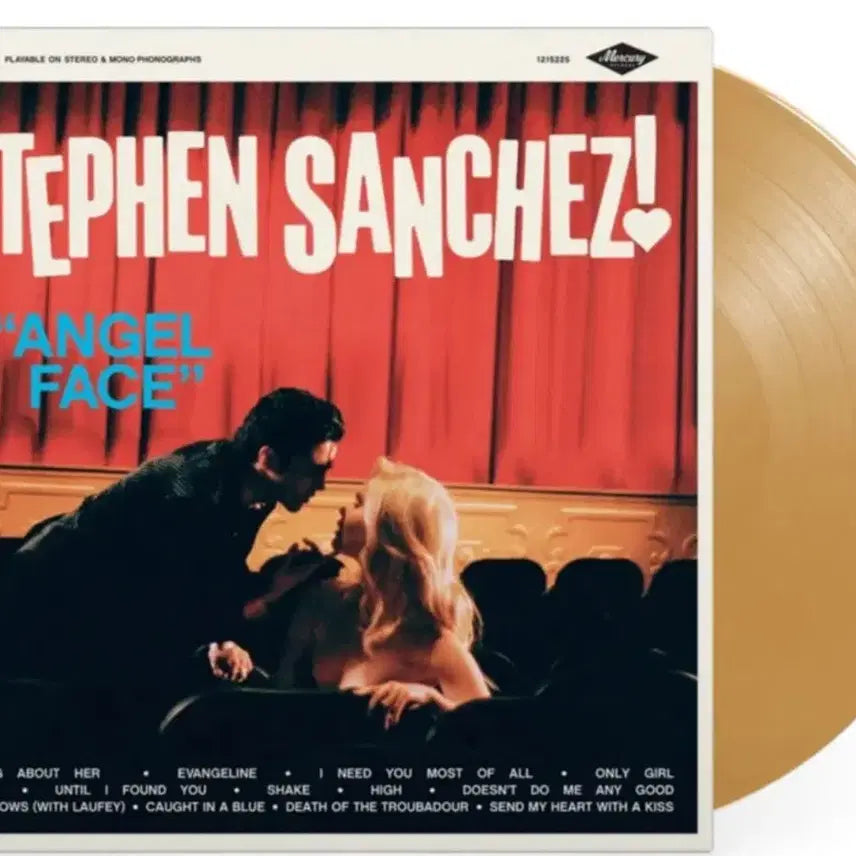 [BUNJANG] Stephen Sanchez Angel Face Gold Vinyl LP / Stephen Sanchez l Angel Face 스티븐 산체스 lp