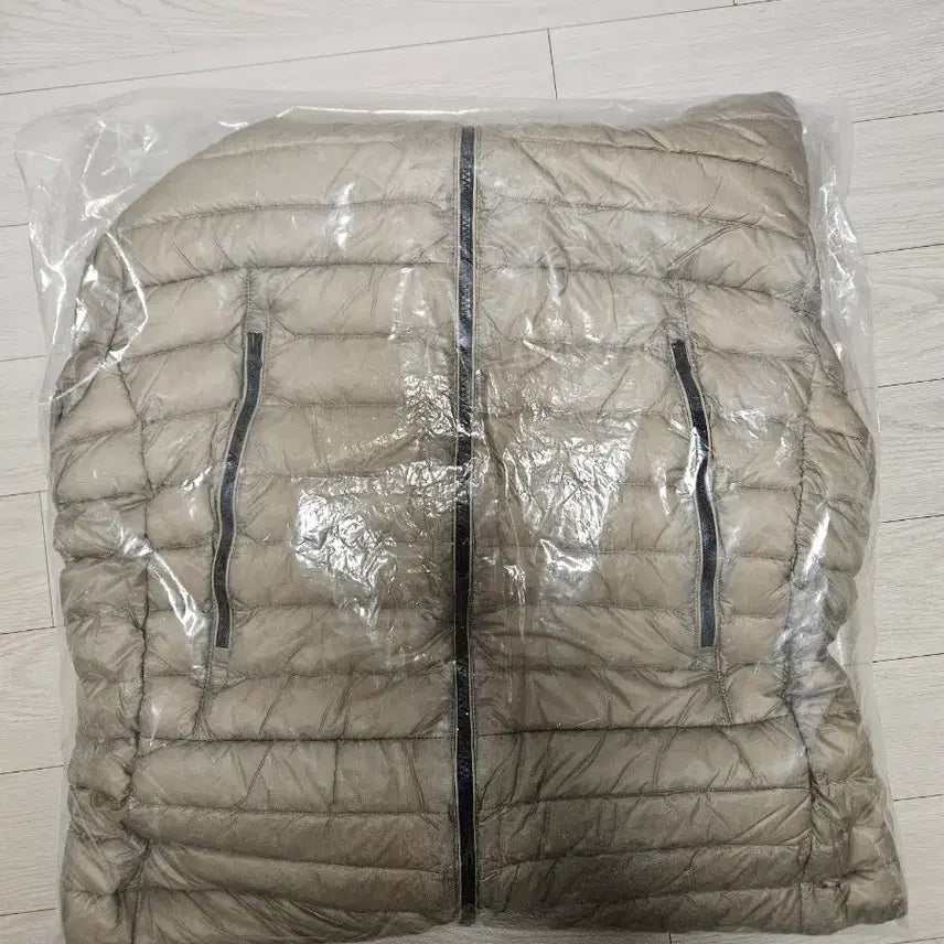 [BUNJANG] Musinsa Standard City Leisure Ripstop Padded Jacket Mud Gray XXL / 무신사 시티레저 립스탑 패딩 머드베이지 2XL