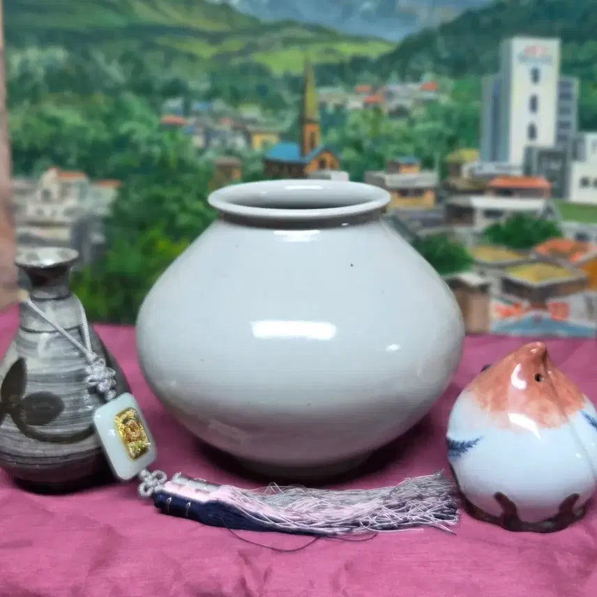 [BUNJANG] Han Cheong Wi Gun-seop Moon Jar / *변산 위군섭 (한청)달항아리