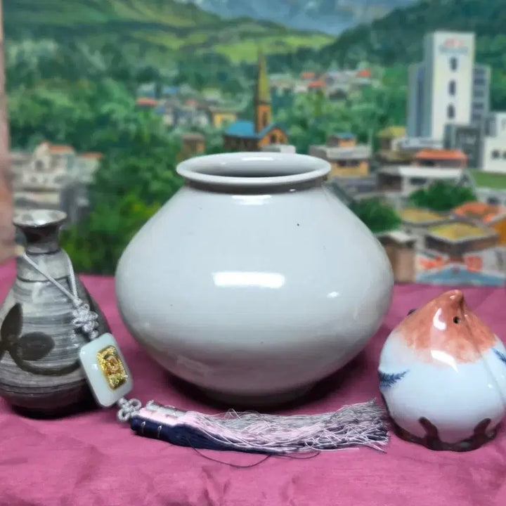 [BUNJANG] Han Cheong Wi Gun-seop Moon Jar / *변산 위군섭 (한청)달항아리