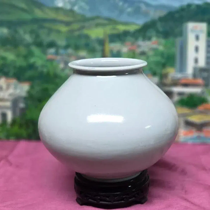 [BUNJANG] Han Cheong Wi Gun-seop Moon Jar / *변산 위군섭 (한청)달항아리