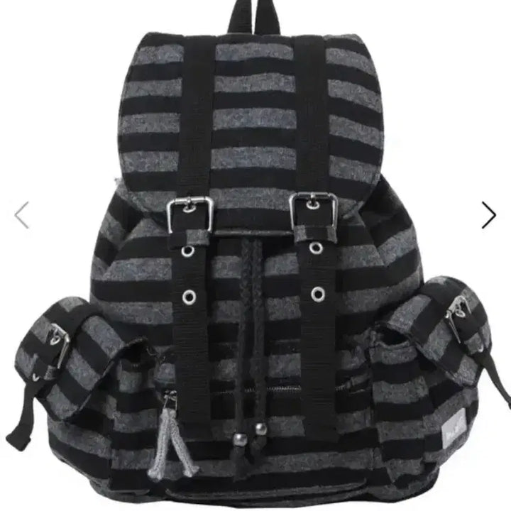 [BUNJANG] Tenth Dance Fahisom Wool Stripe Backpack / 탠스댄스 파히섬 울 스트라이프 백팩 가방