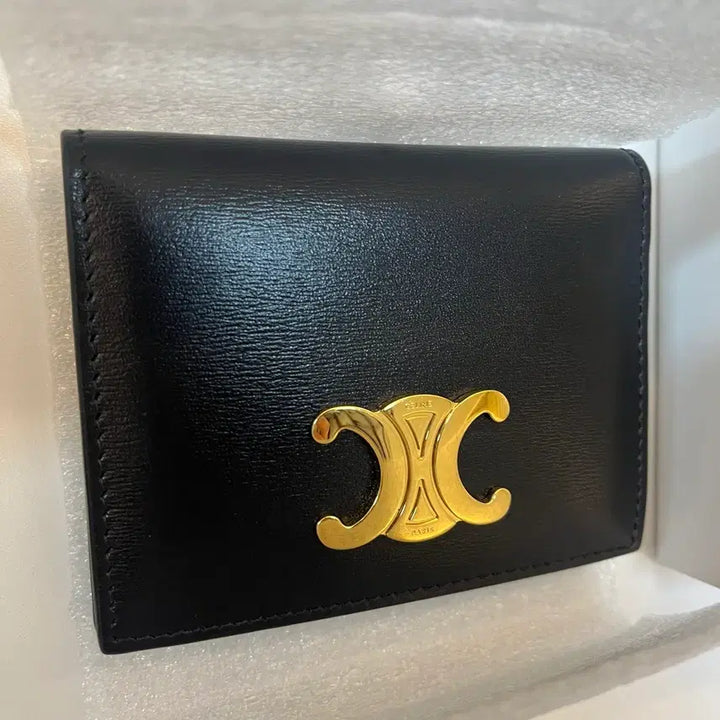 [BUNJANG] Celine Triomphe Bi-fold Card Wallet / [새상품급/정품]셀린느 바이폴드 카드 지갑 트리오페 공홈