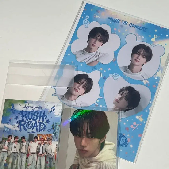 [BUNJANG] TWS Dohun &amp; Shinyu VR Photocard + Photo / 투어스 VR 도훈 스페셜 포카 + 신유 네컷 TWS