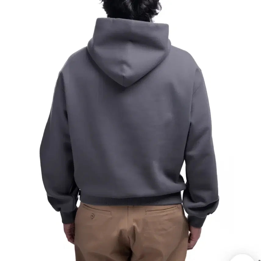 [BUNJANG] IAB Studio Patch Hoodie Gray M / M (새상품) 아이앱 스튜디오 아이앱 패치 후디 그레이