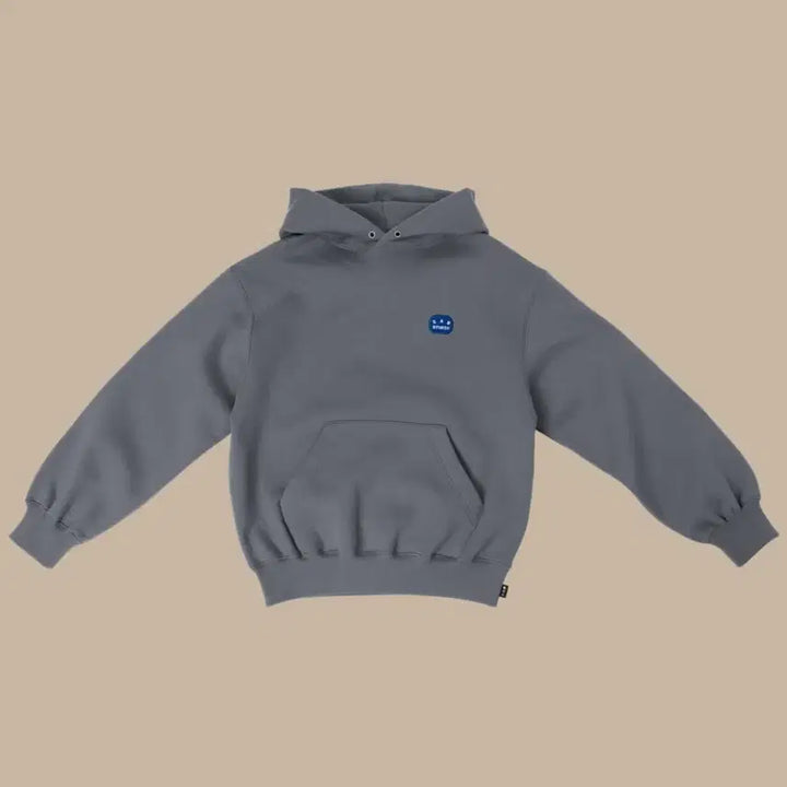[BUNJANG] IAB Studio Patch Hoodie Gray M / M (새상품) 아이앱 스튜디오 아이앱 패치 후디 그레이