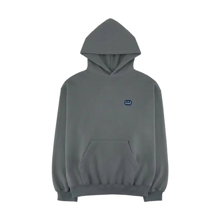 [BUNJANG] IAB Studio Patch Hoodie Gray M / M (새상품) 아이앱 스튜디오 아이앱 패치 후디 그레이