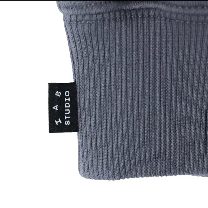[BUNJANG] IAB Studio Patch Hoodie Gray M / M (새상품) 아이앱 스튜디오 아이앱 패치 후디 그레이