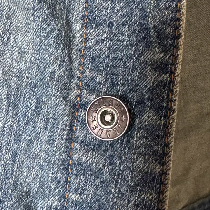 [BUNJANG] Nylaus Jeans Denim Jacket / 일본 Nylaus Jeans 청자켓 100 사이즈