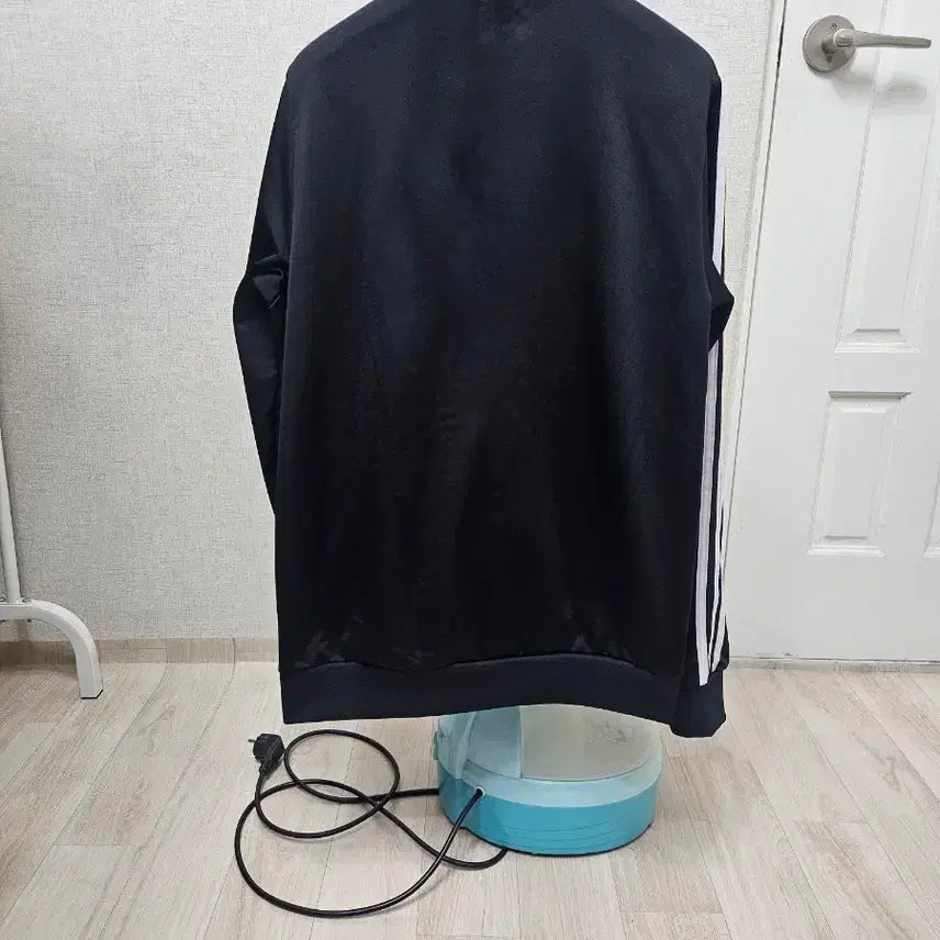 [BUNJANG] Adidas Essential 3-Stripe Track Top Jacket / (100)L 초대장급 아디다스 에센셜 3st [검흰] 트랙탑져지