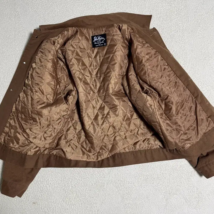 [BUNJANG] Beige Cropped Trucker Jacket / 트러커 자켓