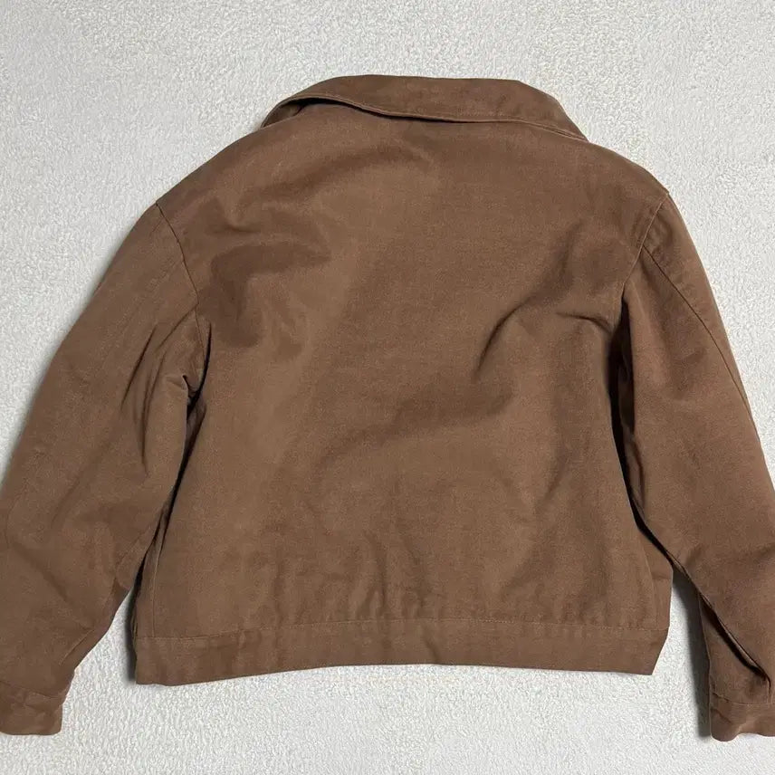 [BUNJANG] Beige Cropped Trucker Jacket / 트러커 자켓