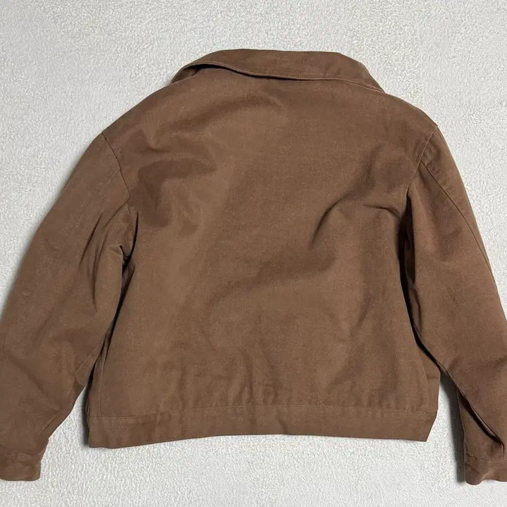 [BUNJANG] Beige Cropped Trucker Jacket / 트러커 자켓