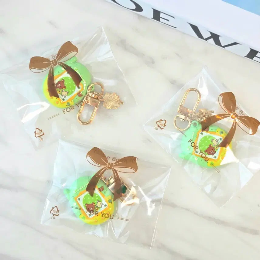 [BUNJANG] Rilakkuma Tamagotchi Keyring Strap / 리락쿠마키링