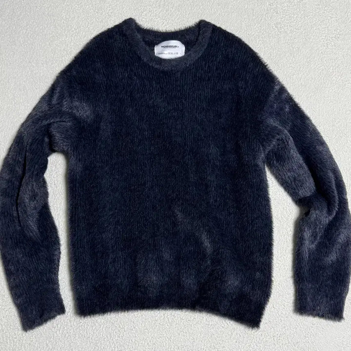 [BUNJANG] No.Manual Dark Navy Knit Sweater / 노매뉴얼 니트