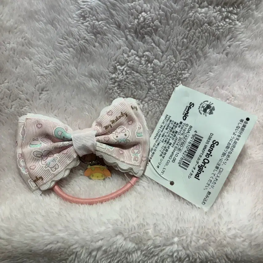[BUNJANG] My Melody 2014 Ribbon Hair Tie / 2014 마이멜로디 고전 리본 머리끈