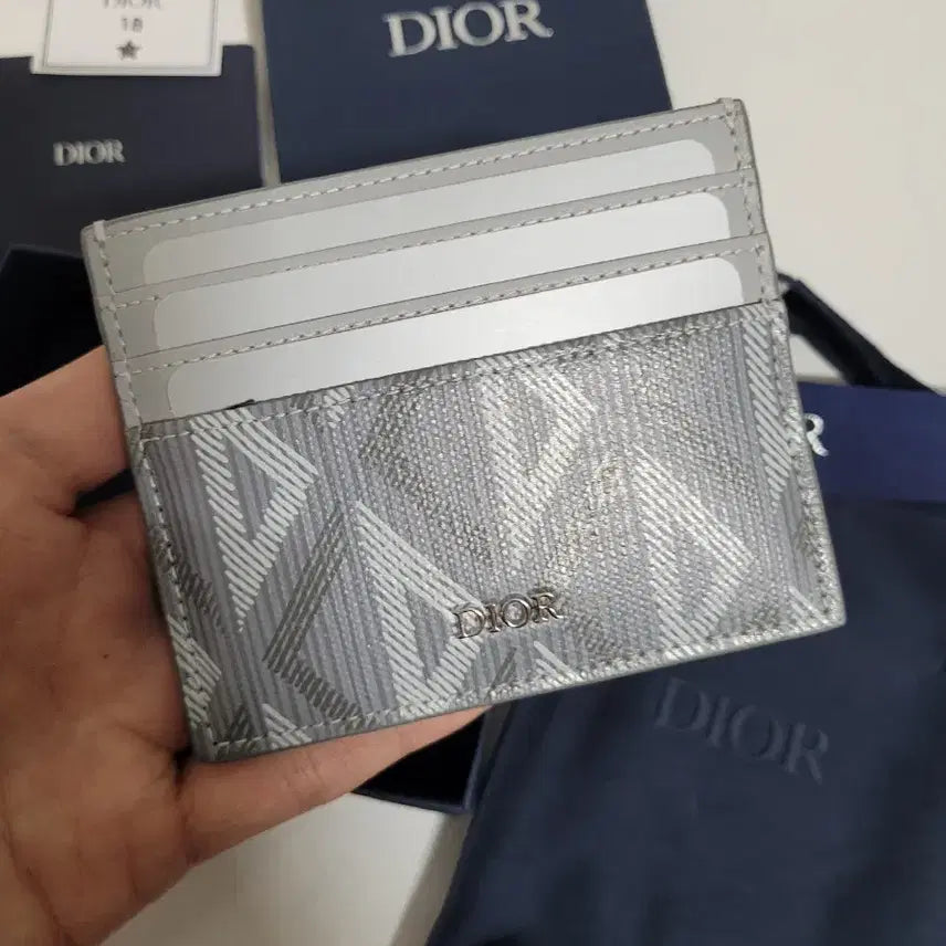 [BUNJANG] Dior Oblique Diamond Card Wallet / 디올 오블리크 다이아몬드 카드지갑
