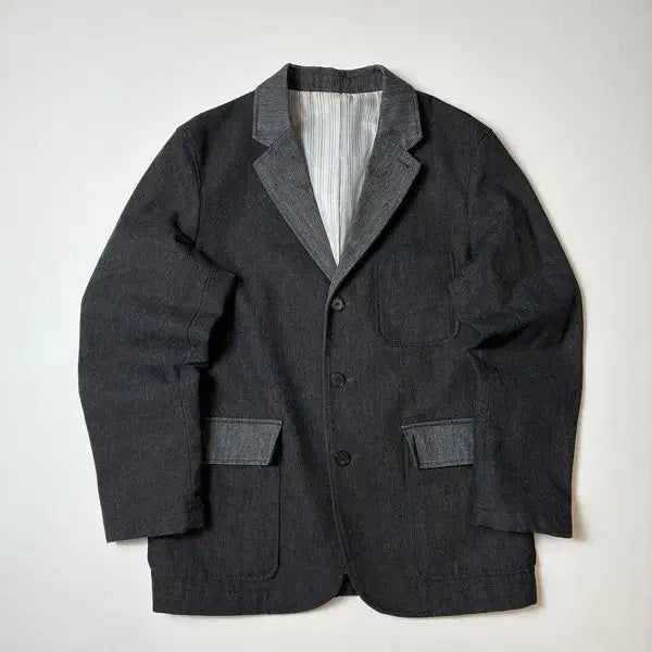 [BUNJANG] SHIRTER Dining Color Block Blazer Jacket / 셔터 SHIRTER 다이닝 배색 블레이저 자켓 PN8429