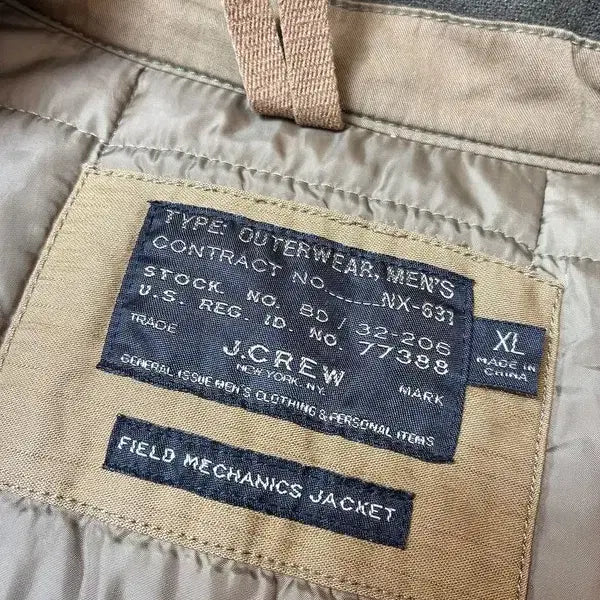 [BUNJANG] J.Crew M-65 Utility Field Mechanic Jacket / 제이크루 JCREW M-65 유틸리티 필드 메카닉 자켓 PN8436