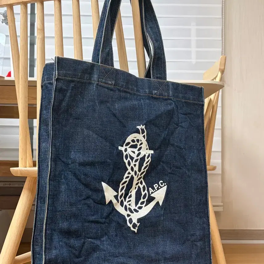 [BUNJANG] APC Denim Tote Bag / APC 데님 토트백