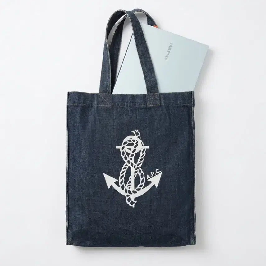 [BUNJANG] APC Denim Tote Bag / APC 데님 토트백