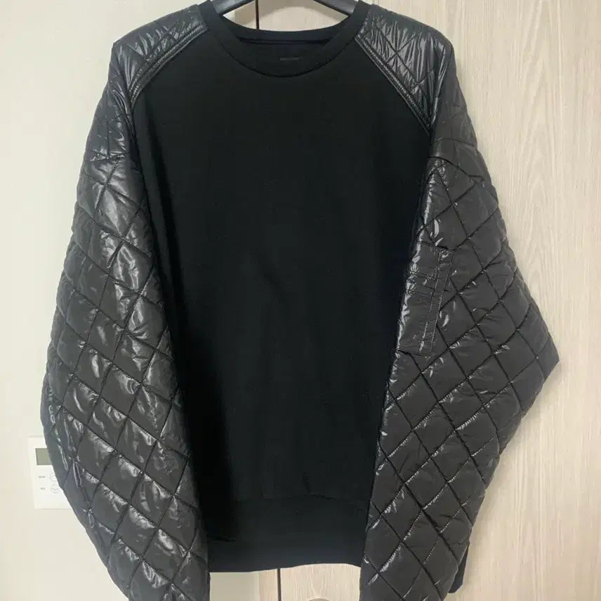 [BUNJANG] Juun.J Quilted Sweatshirt / 준지 퀼팅 맨투맨