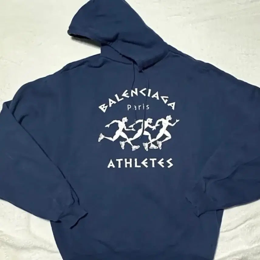 [BUNJANG] Balenciaga Marathon Hoodie M / Balenciaga 발렌시아가 마라톤 후드티 국내매장판 M size (1