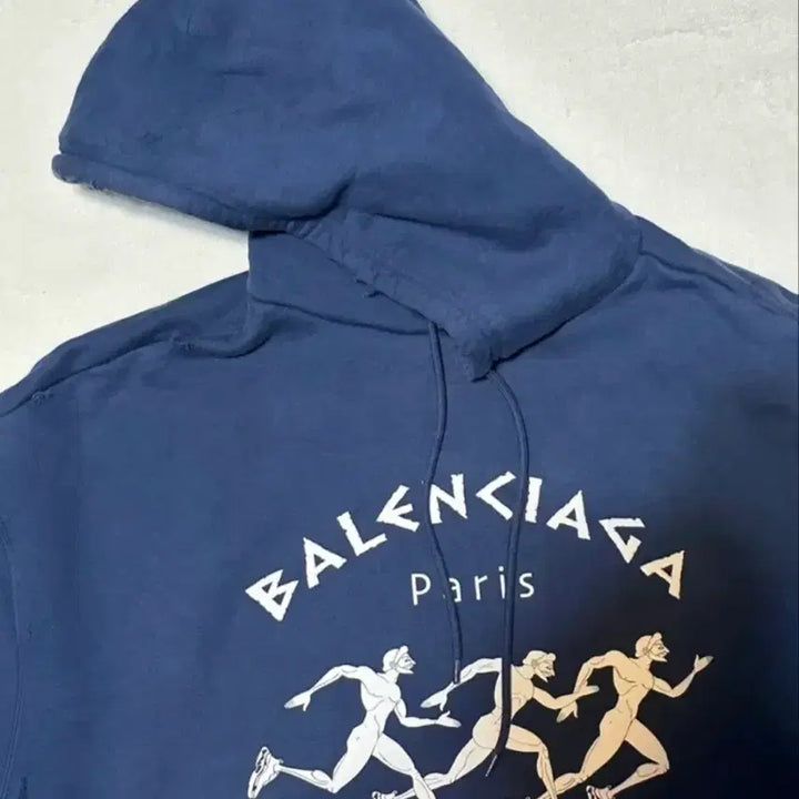 [BUNJANG] Balenciaga Marathon Hoodie M / Balenciaga 발렌시아가 마라톤 후드티 국내매장판 M size (1