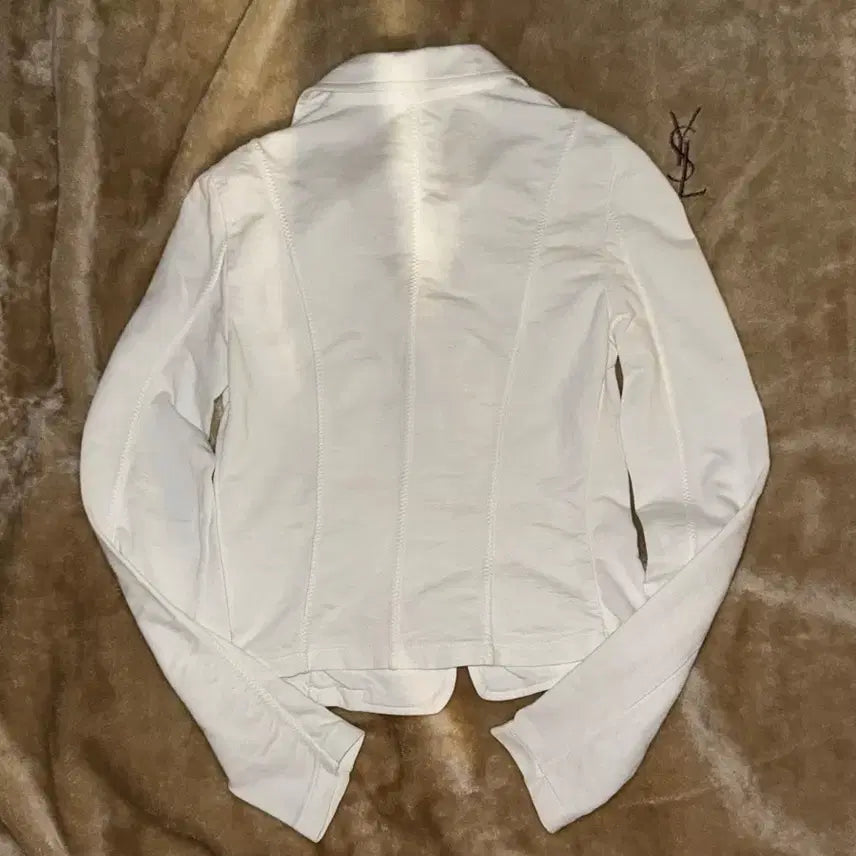 [BUNJANG] Max Mara Weekend White Jersey Cardigan Jacket (S) / Max Mara (weekend) 화이트 저지 가디건형 자켓 S