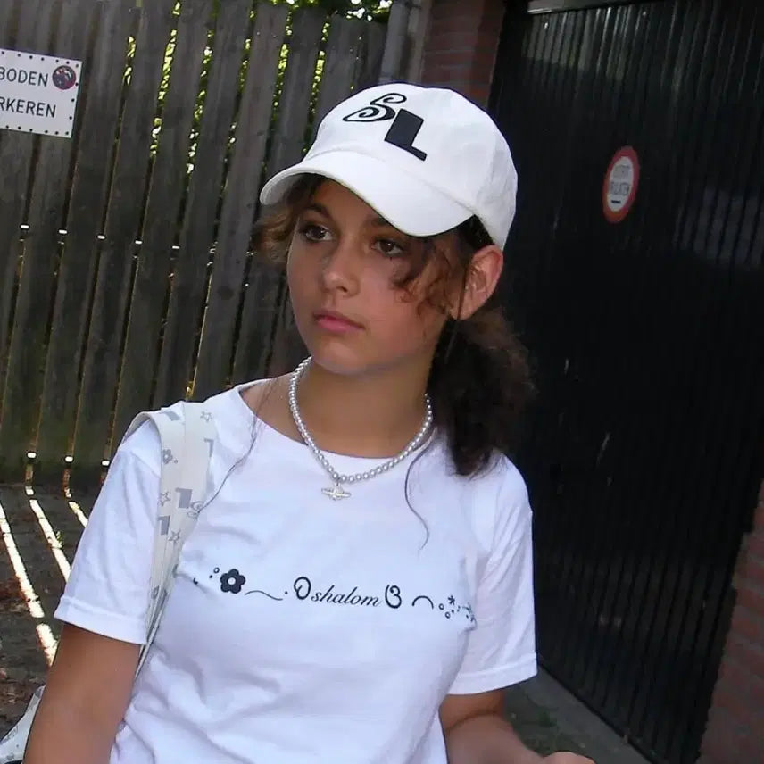 [BUNJANG] Shalom Club Jumbo Sl Cap White Ball Cap / 샬롬클럽 jumbo sl cap 볼캡 화이트 모자