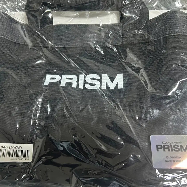 [BUNJANG] Infinite L PRISM Black Tote Bag (Sealed) / 인피니트 김명수(L)PRISM 검정색 토트백(미개봉)