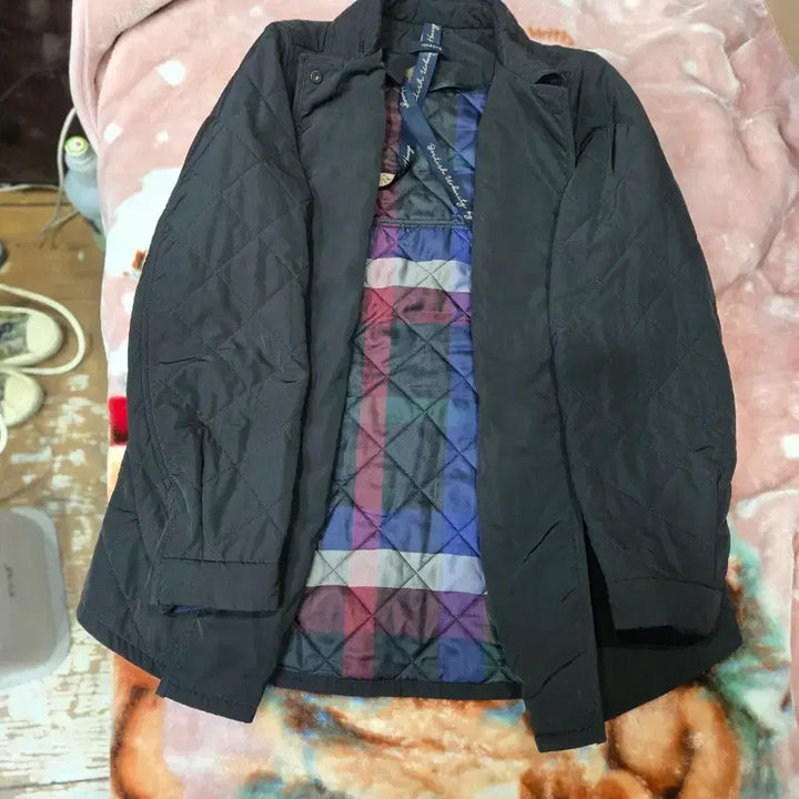 [SOLD OUT] 헤지스 블랙 퀼팅 자켓