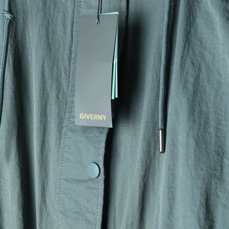 [BUNJANG] W(F) Giverny Zip-up Windbreaker Jacket / W(F) 지베르니 집업 바람막이 점퍼자켓 새상품 롱 나일론-17601