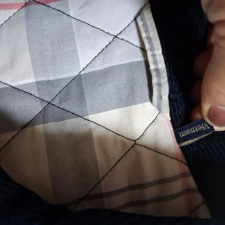 [BUNJANG] Barbour Black Diamond Quilted Jacket / 바버 블랙 다이아몬드 퀼팅 자켓