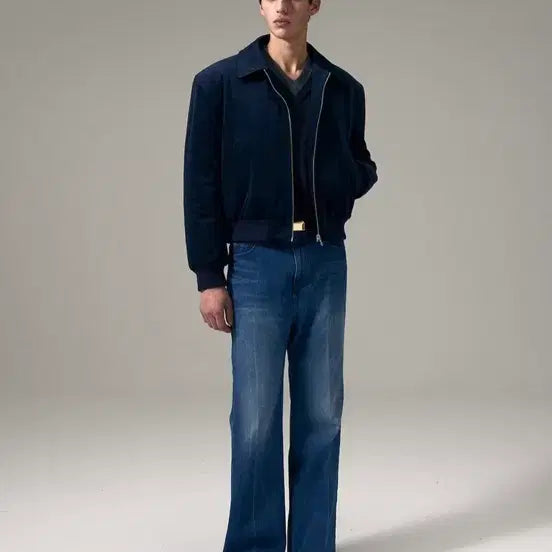 [BUNJANG] Noice Navy Jacket / noice 노이스 자켓 네이비