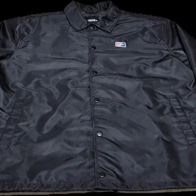 [BUNJANG] Vans Torrey Nylon Coach Jacket (Black, XL) / [새상품] 반스 토레이 나일론 코치 자켓 (블랙, XL)
