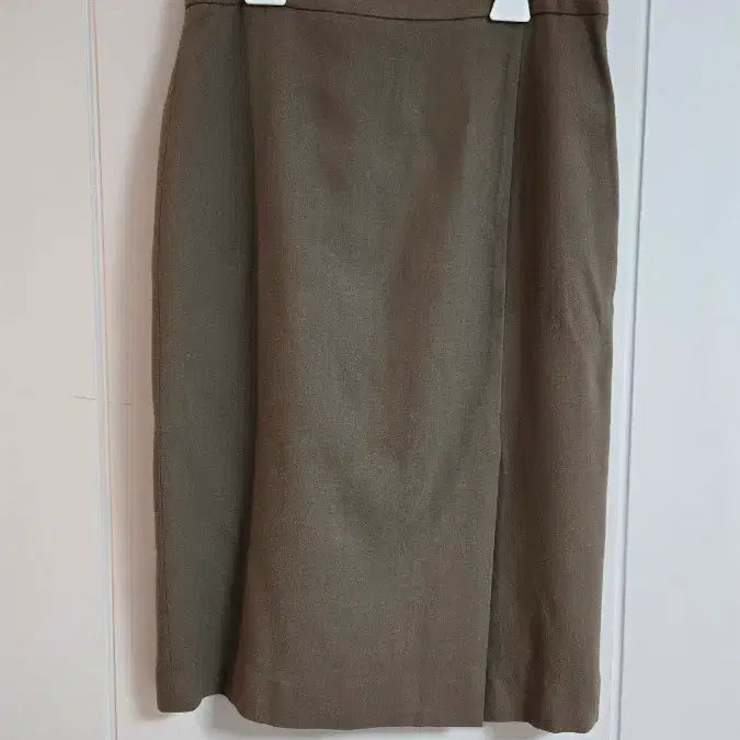 [BUNJANG] MOJO Wool Midi Skirt Brown / MOJO 모직 스커트 브라운