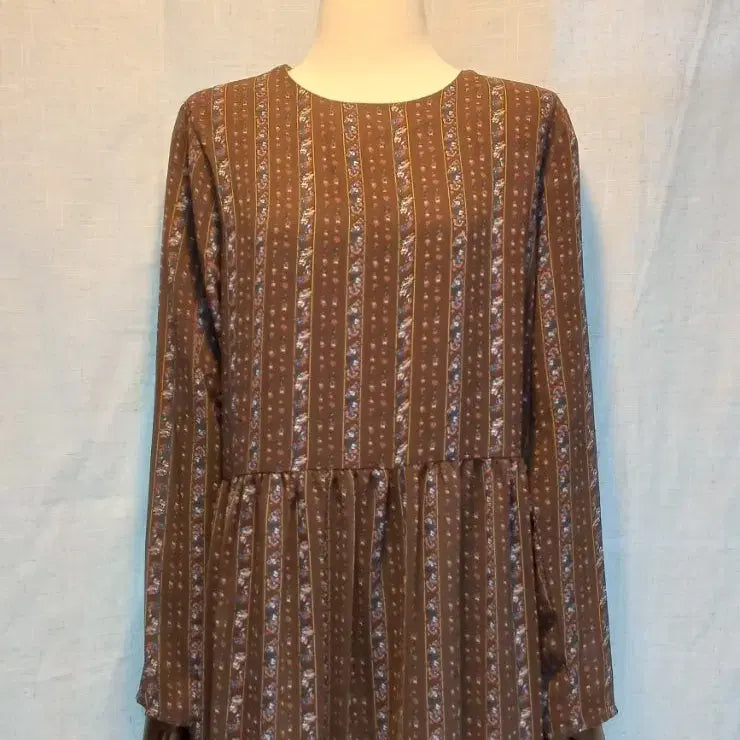 [BUNJANG] Ethnic Bohemian Loose Fit Dress / 에스닉 루즈핏 원피스