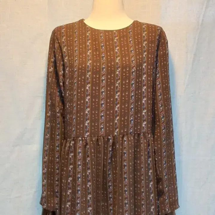 [BUNJANG] Ethnic Bohemian Loose Fit Dress / 에스닉 루즈핏 원피스