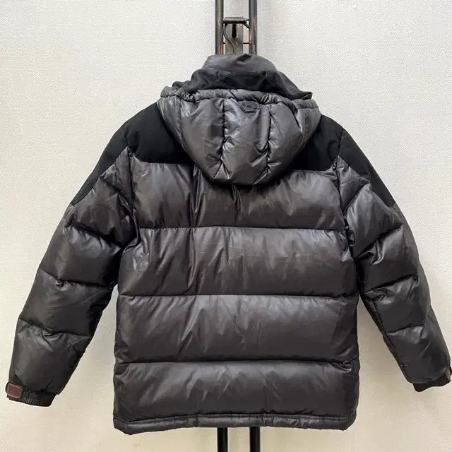 [BUNJANG] Lotto Dark Gray Padded Hooded Jumper / lotto 로또 다크그레이 패딩 후드 점퍼