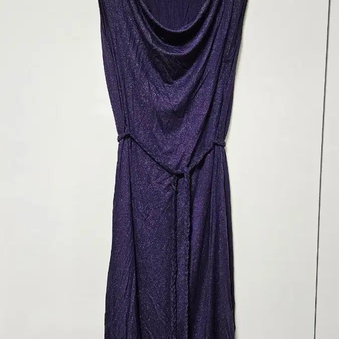 [BUNJANG] Soft Jersey Purple Dress / 부드러운 저지 원피스 L