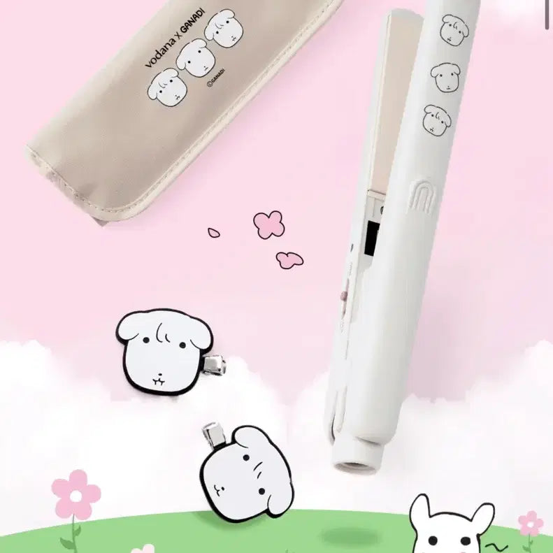[BUNJANG] VODANA Ganadi Pocket Mini Flat Iron Ganadi Edition / (미개봉) 보다나 가나디 포켓 미니 판고데기 헤어핀 세트 가나디 에디션