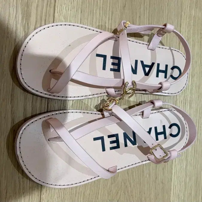 [BUNJANG] Chanel Strap Sandals / 샤넬 스트랩 샌들 35.5