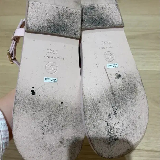 [BUNJANG] Chanel Strap Sandals / 샤넬 스트랩 샌들 35.5