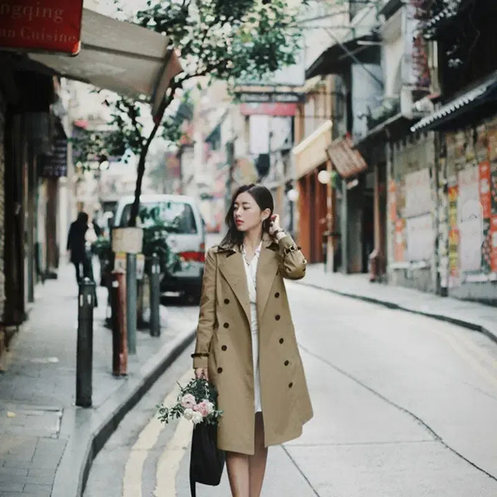 [BUNJANG] Milkcocoa Trench Coat &amp; Dress Bundle / (29->14.5)밀크코코아 제작 트렌치코트, 원피스