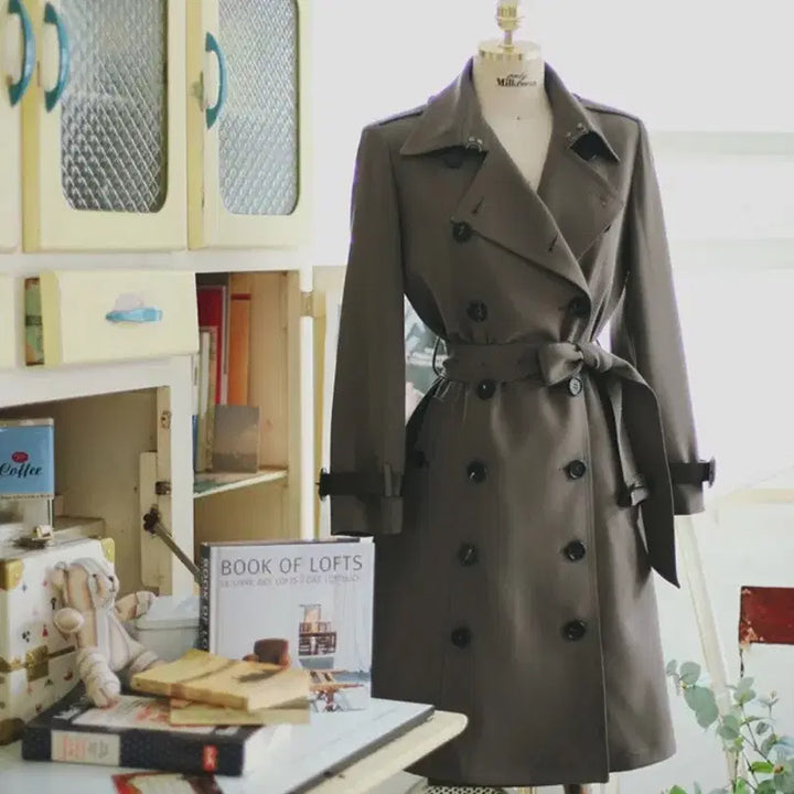 [BUNJANG] Milkcocoa Trench Coat &amp; Dress Bundle / (29->14.5)밀크코코아 제작 트렌치코트, 원피스