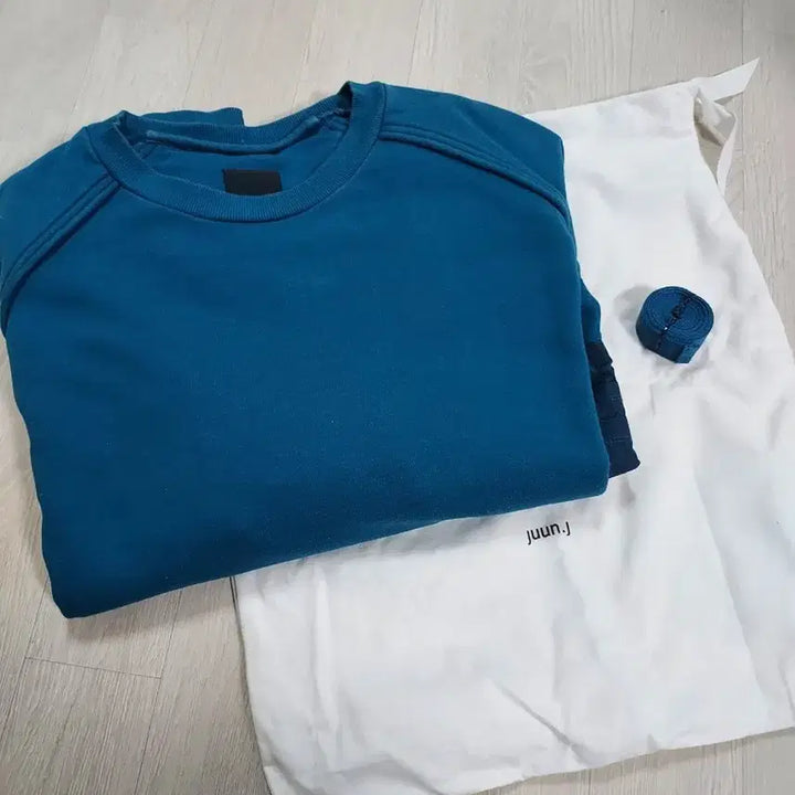 [BUNJANG] Juun.J MA-1 Teal Sweatshirt S / 준지 ma - 1 청록 맨투맨 S