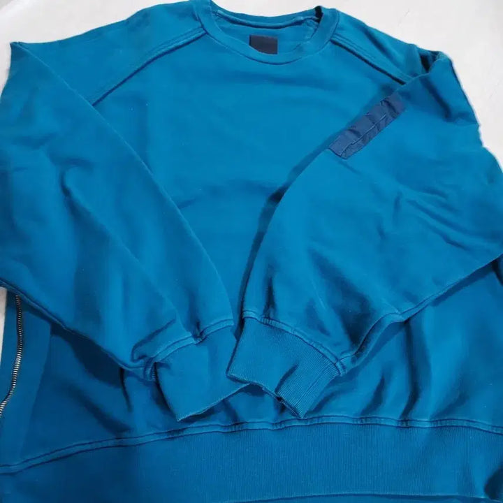 [BUNJANG] Juun.J MA-1 Teal Sweatshirt S / 준지 ma - 1 청록 맨투맨 S